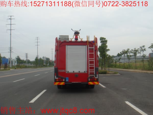 水罐消防車碳排放低于傳統消防車